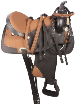 Synthetic western saddle STS-02